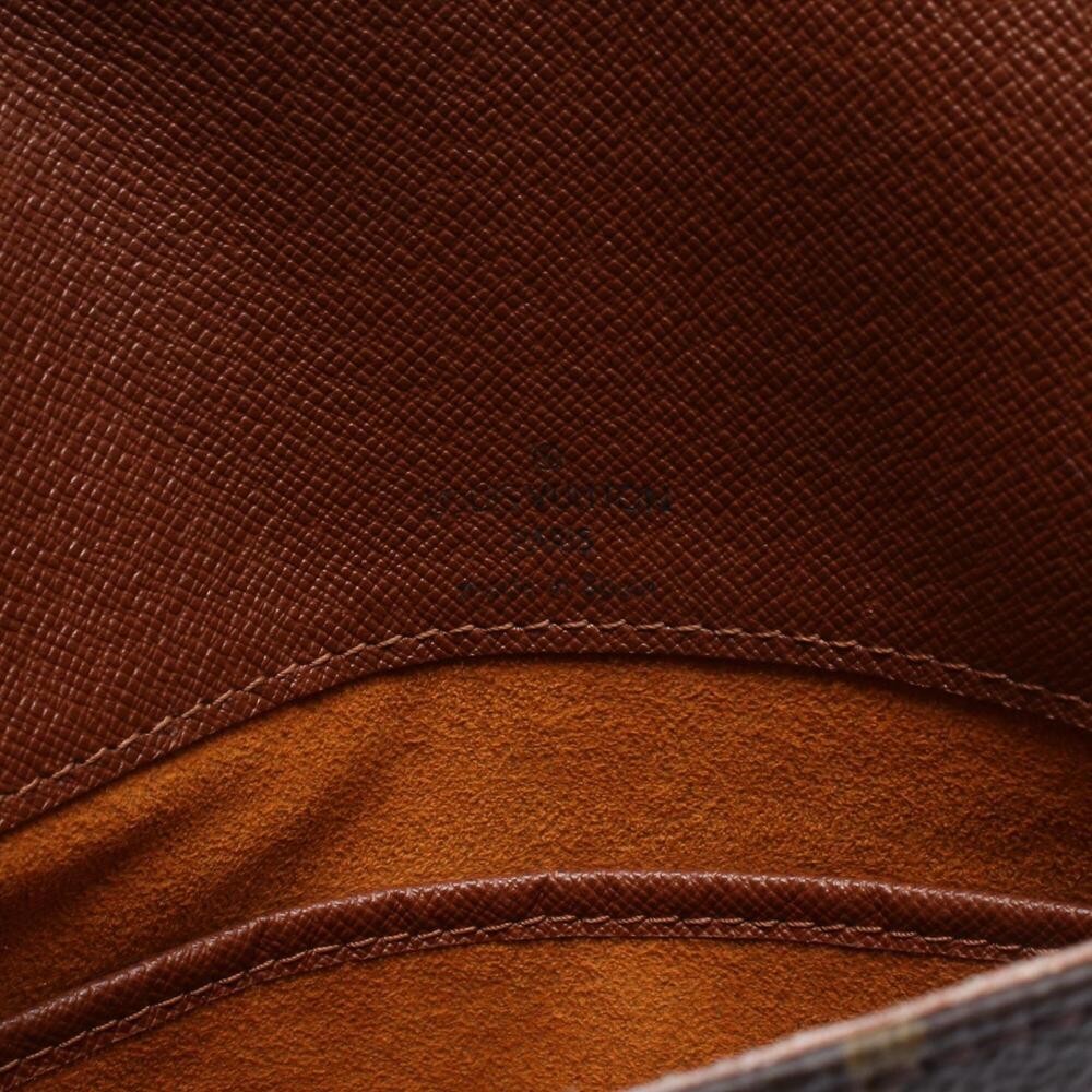 LOUIS VUITTON Authentic Brown Monogram Leather Shoulder Bag - Picture 4 of 9